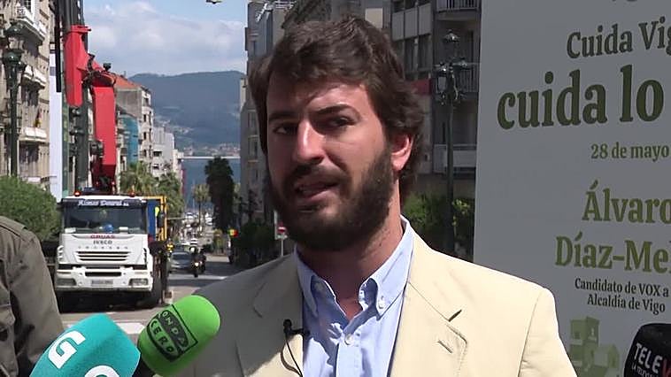 VOX critica los "problemas acuciantes" de Vigo y pide el voto ante el crecimiento de la delincuencia