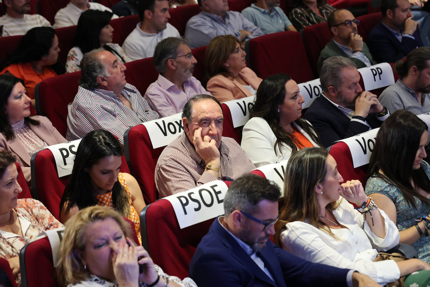 El primer debate electoral de los candidatos a la Alcaldía de Córdoba, en imágenes