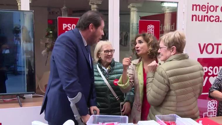 María Jesús Montero se reúne con decenas de militantes en Valladolid