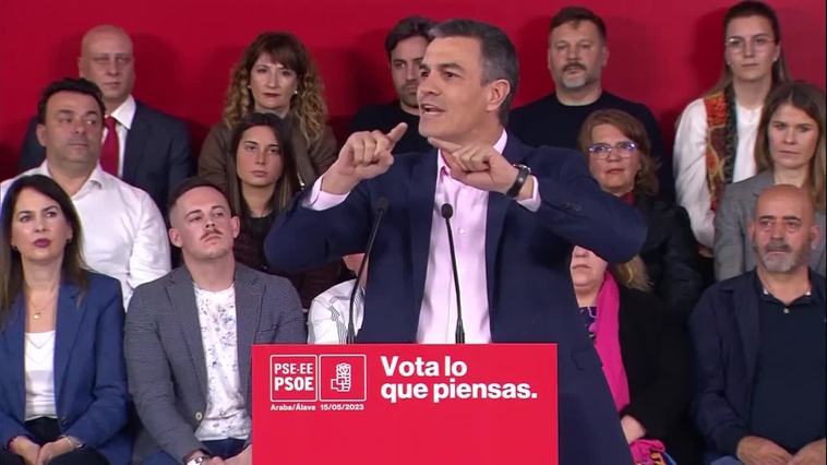 Sánchez: El PP "no puede soportar" que ETA se derrotara bajo gobiernos socialistas