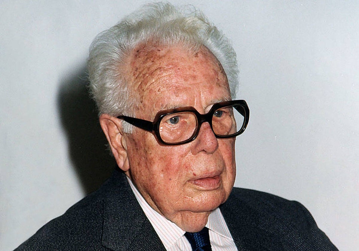 Del Riego durante o Día das Letras Galegas, no 2000