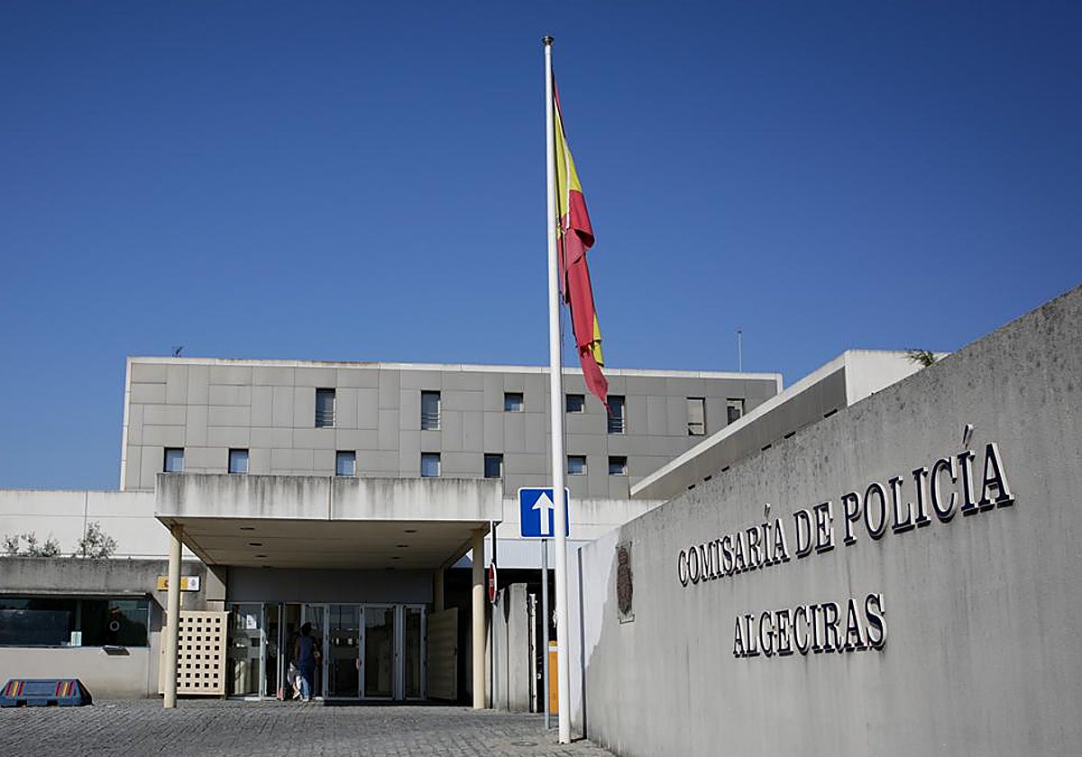 Imagen de la comisaría de Algeciras