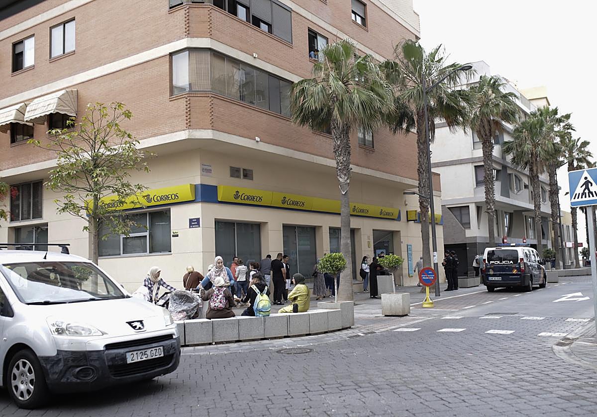Una oficina de Correos en Melilla, donde ha habido una investigación por un presunto fraude electoral
