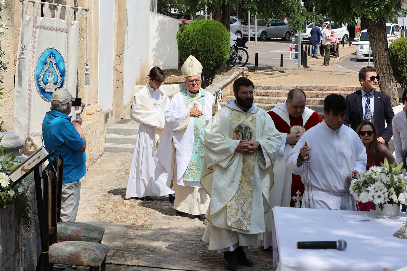 Feria de Córdoba 2023 | La misa en honor de la Virgen de la Salud, en imágenes
