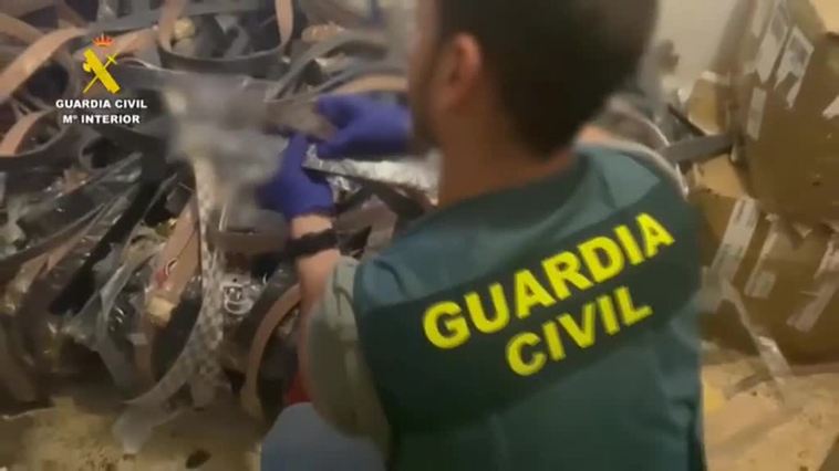 Detenidos en Vizcaya por falsificar ropa por un valor superior a los dos millones y medio de euros