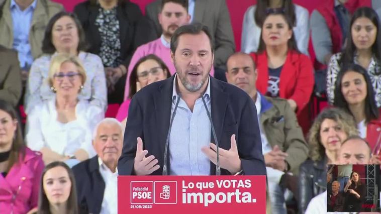 Puente va al 28M "con más ganas que nunca de ganar" y dice que en el voto está la recompensa