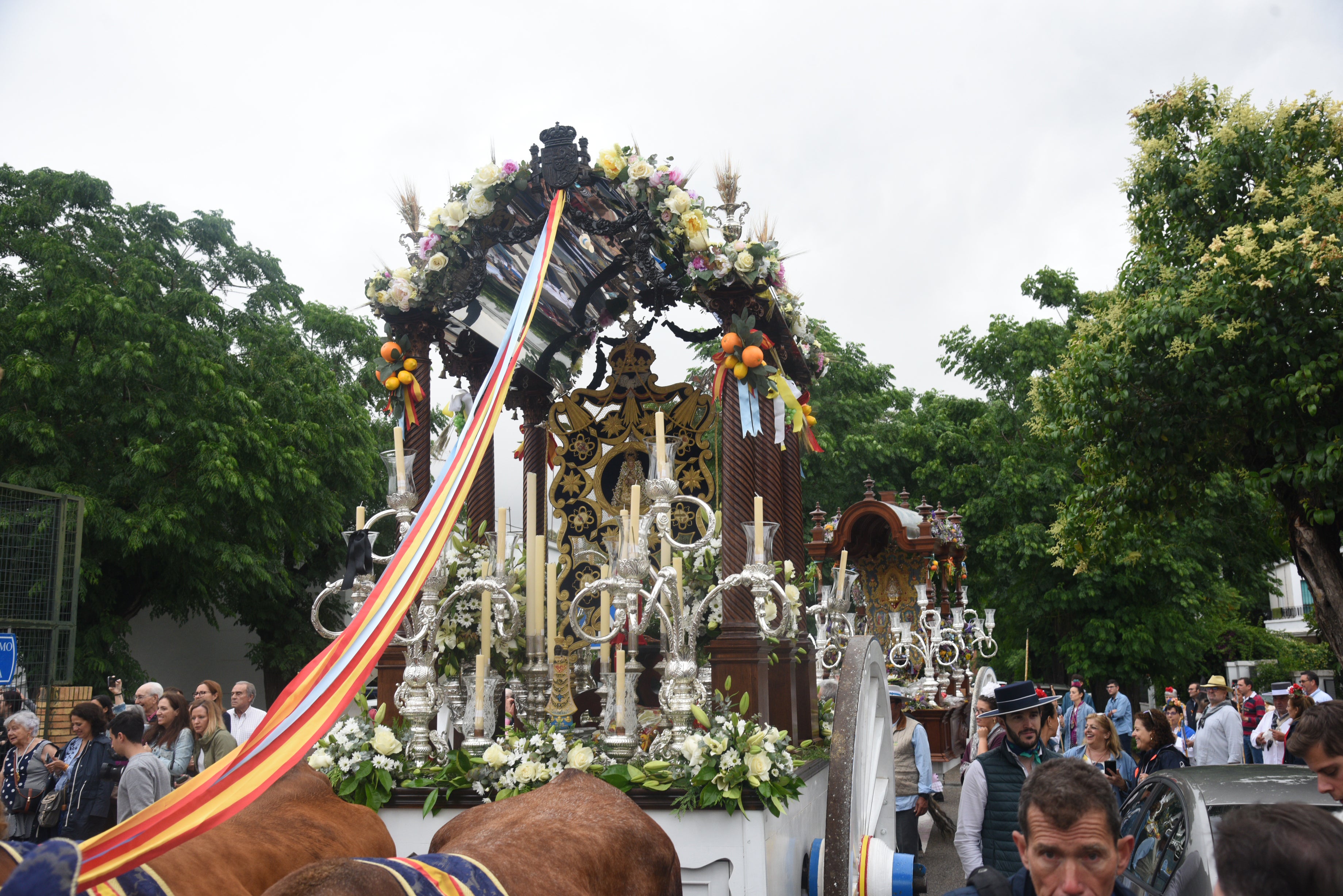 Salida del Rocío Castrense con Montequinto