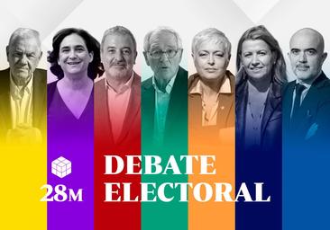 Debate Elecciones Barcelona, en directo: última hora de Colau, Collboni, Trias, Maragall, Sirera, Grau y Parera