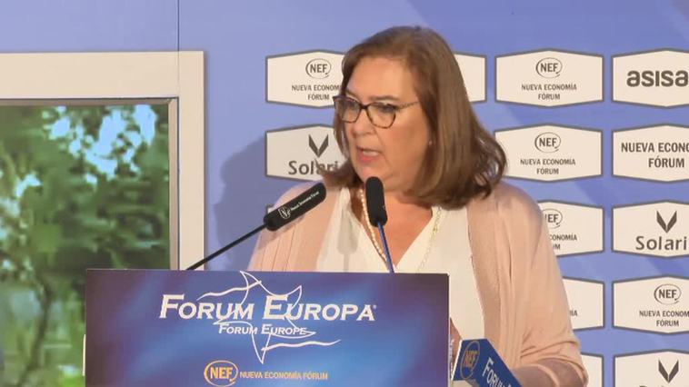 La presidenta de la Asociación de Víctimas del Terrorismo (AVT): "ETA sigue viva"