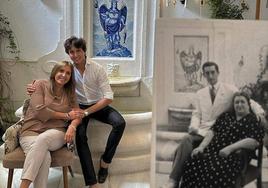 Roca Rey y su madre emulan a Manolete y Doña Angustias en la famosa foto de su casa en Córdoba