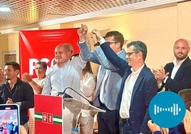 Así fue el respaldo de Bolaños al PSOE de Mojácar: «Uno va haciendo olfato... ¡vas a ser alcalde!»