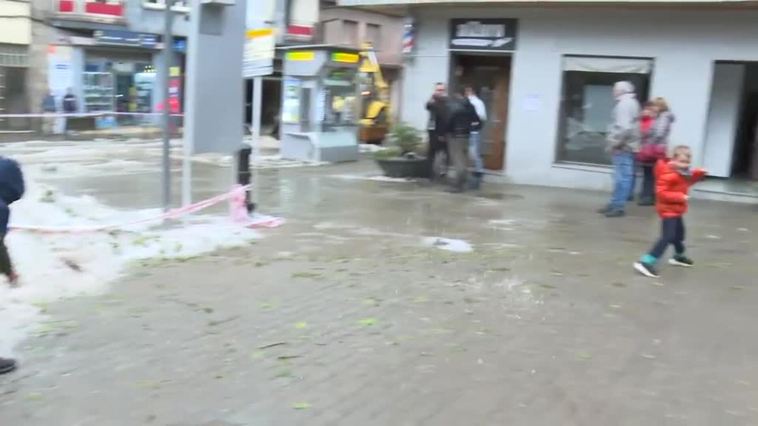 La DANA descarga fuertes precipitaciones en Cataluña