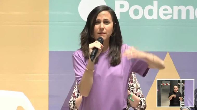 Belarra defiende a Podemos como «única alternativa posible» a las «prácticas corruptas del bipartidismo»