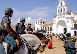 El Plan Aldea 2023 moviliza a más de 700 agentes de la Guardia Civil a El Rocío