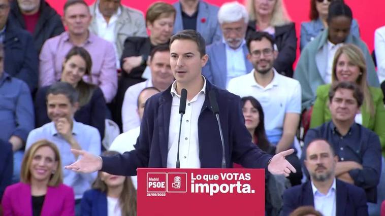 Lobato dice que llevará la "marea" socialista de Entrevías a la Puerta del Sol este domingo