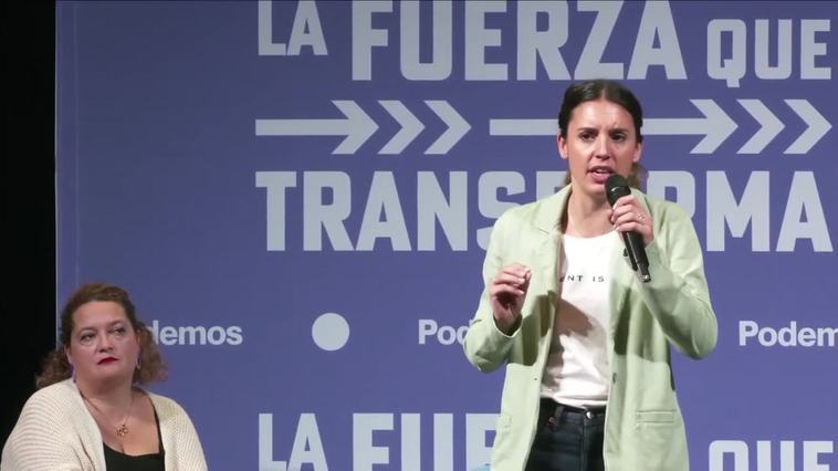 Montero acusa a la derecha de usar brazos mediáticos para ganar lo que no consiguen en las urnas