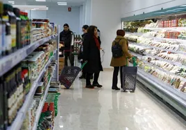 Detenido un joven por ocultar 100 gramos de hachís en la nevera de un supermercado mientras huía de la Policía en Elche
