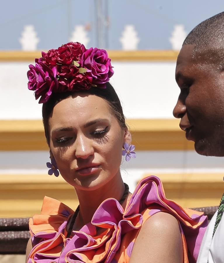 Ambiente del paso de algunas hermandades del Rocío por Villamanrique de la Condesa