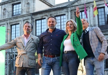 La plaza del Ayuntamiento de Toledo, broche de la campaña electoral de Vox