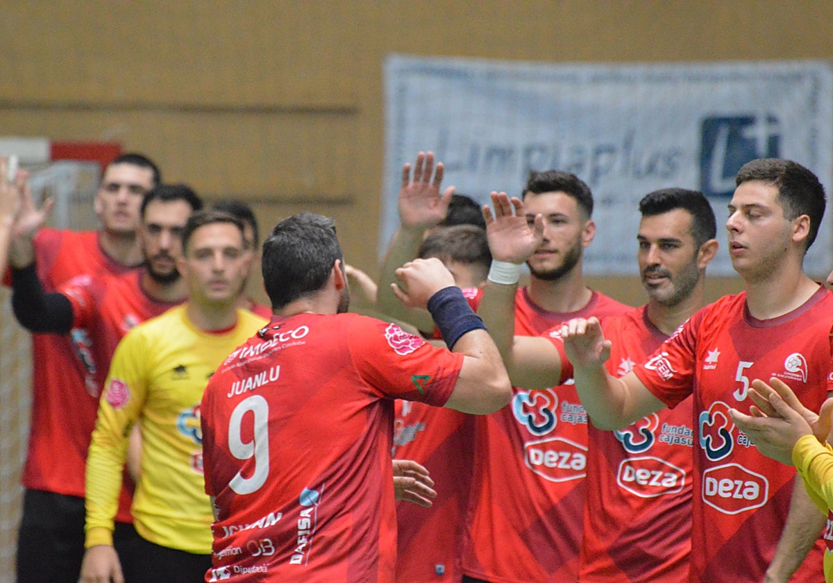 Los jugadores del Cajasur CBM que pelean por ascender a la División de Honor Plata