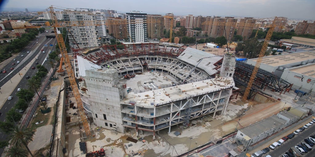 El Ayuntamiento de Valencia concede la última licencia para acabar las obras del Roig Arena