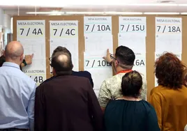 Sigue al alza, con un 4,17% más, la participación electoral en Castilla-La Mancha con respecto a los comicios de 2019