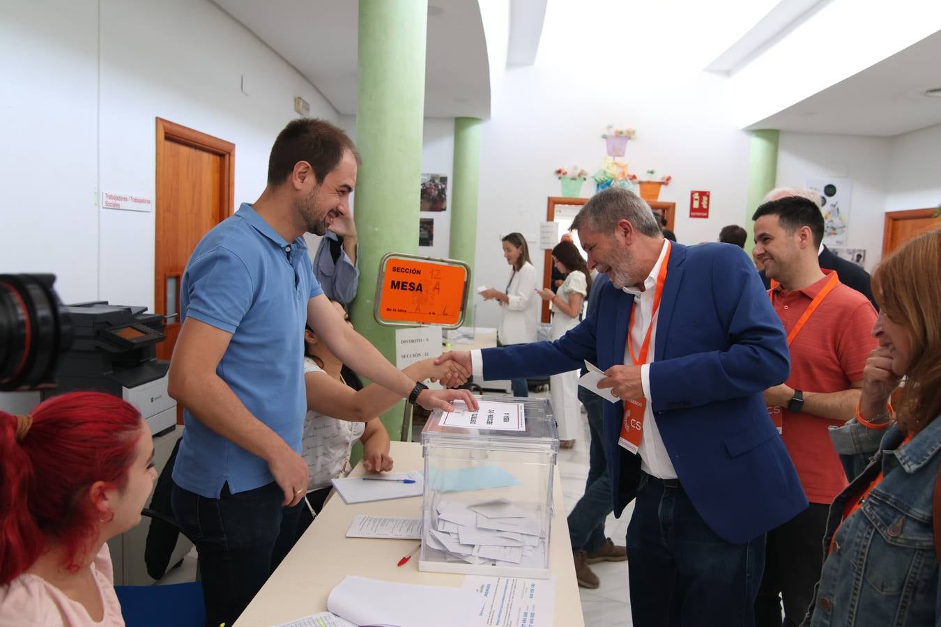 Las votaciones de los candidatos de Córdoba, en imágenes