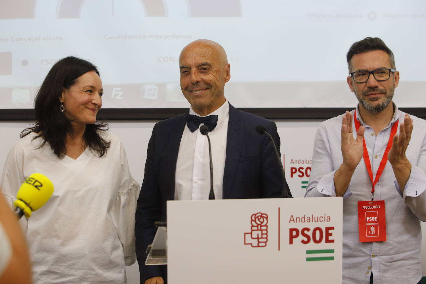El ambiente en la sede del PSOE de Córdoba, en imágenes