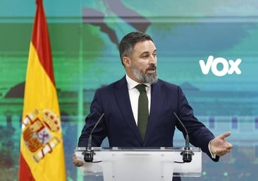 Abascal tiende la mano a Feijóo tras el 28M, pero reitera que no aceptará «ningún chantaje»