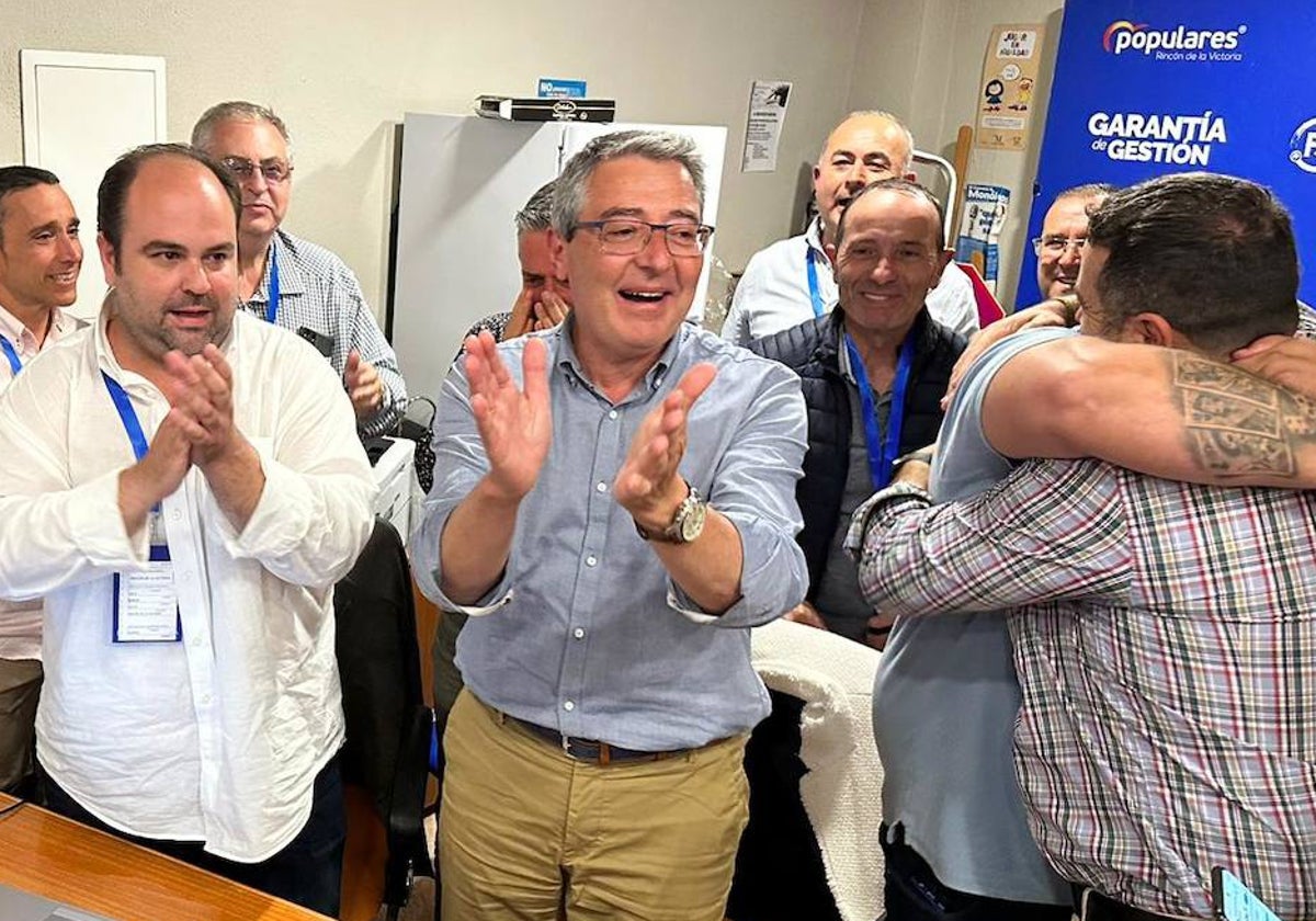 Francis Salado, alcalde de Rincón de la Victoria y presidente de la Diputación de Málaga, el 28M