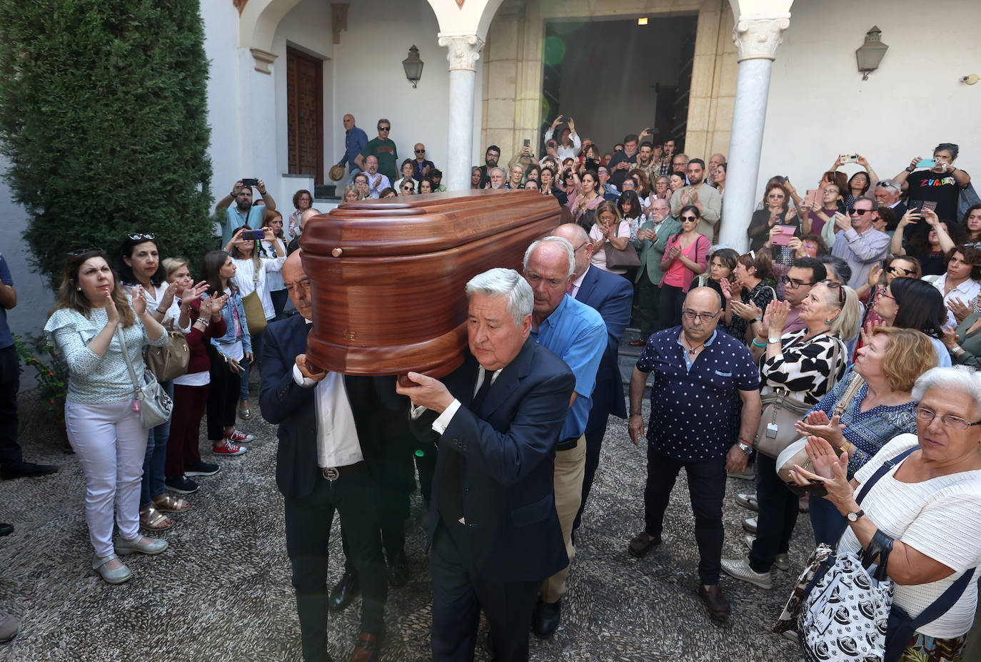 La despedida de Antonio Gala en Córdoba, en imágenes
