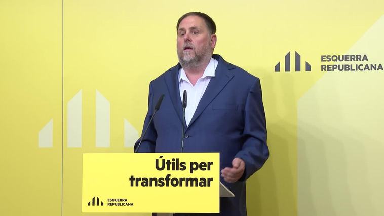 Junqueras erige a ERC como "voto útil" ante PP y Vox