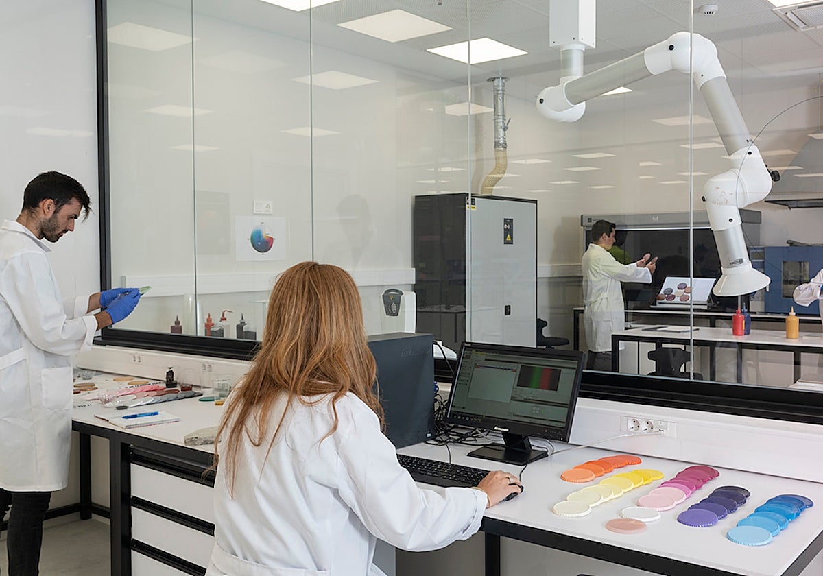 Laboratorio de I+D+i de Cosentino en Cantoria (Almería).