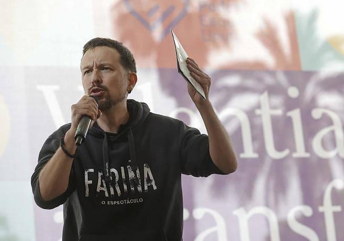 El exsecretario general de Podemos, Pablo Iglesias, en una imagen reciente