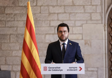 Aragonès da por hecho que Feijóo será el próximo presidente del Gobierno y pide «defender Cataluña»