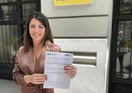 Macarena Olona registra un partido político para presentarse a las elecciones del 23J