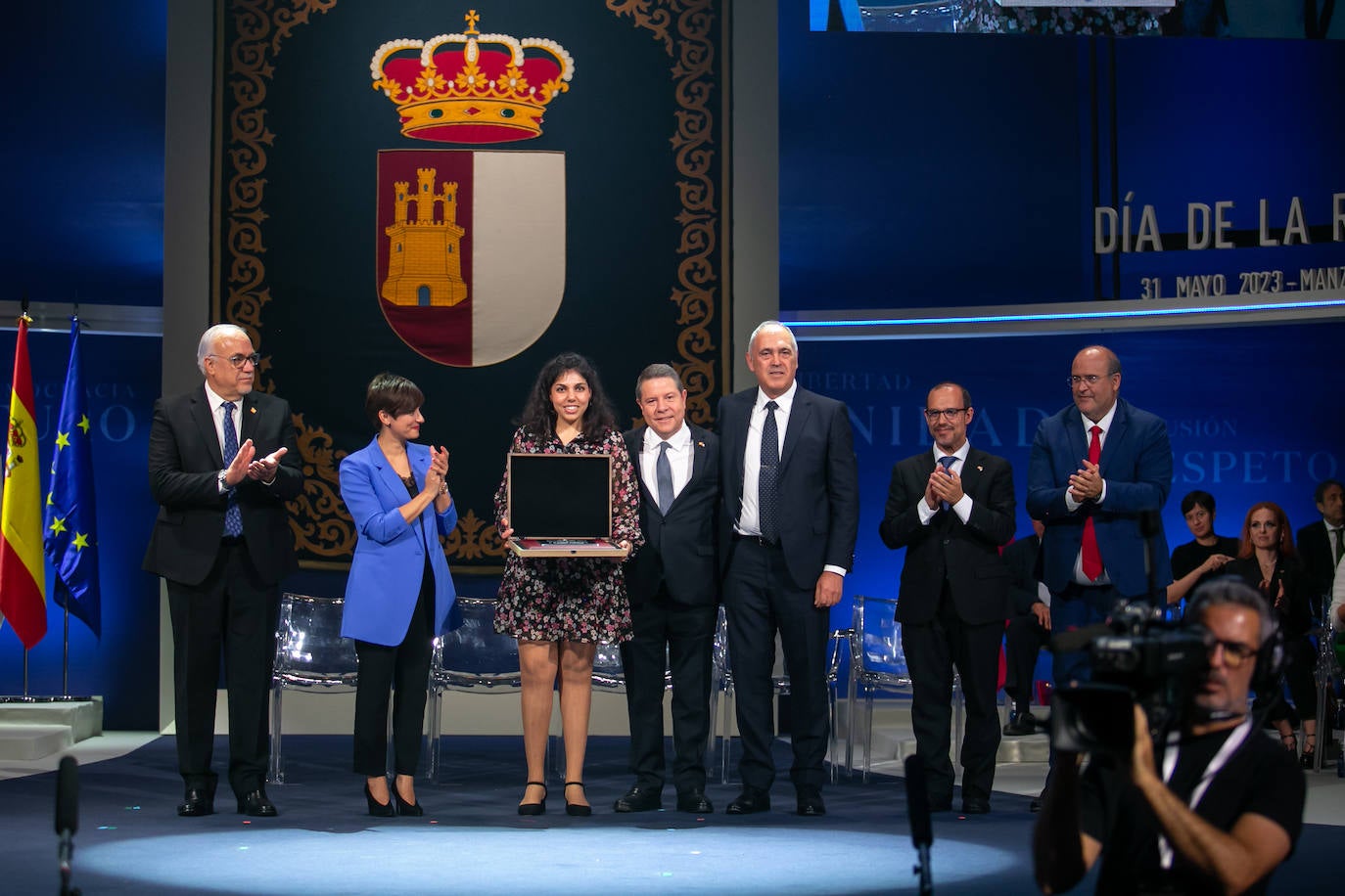 Todas las imágenes de los galardonados en el acto institucional del Día de Castilla-La Mancha en Manzanares