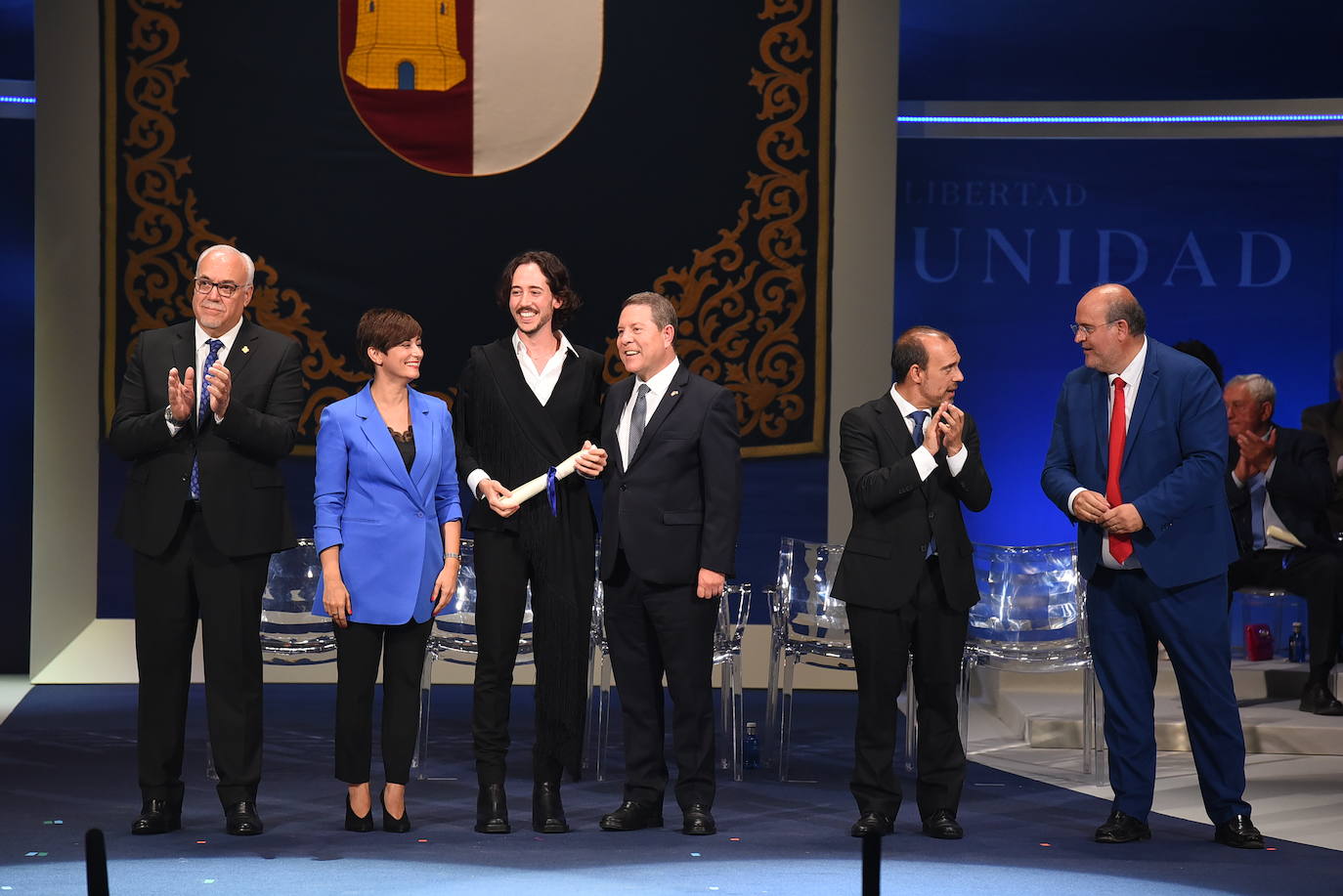 Todas las imágenes de los galardonados en el acto institucional del Día de Castilla-La Mancha en Manzanares