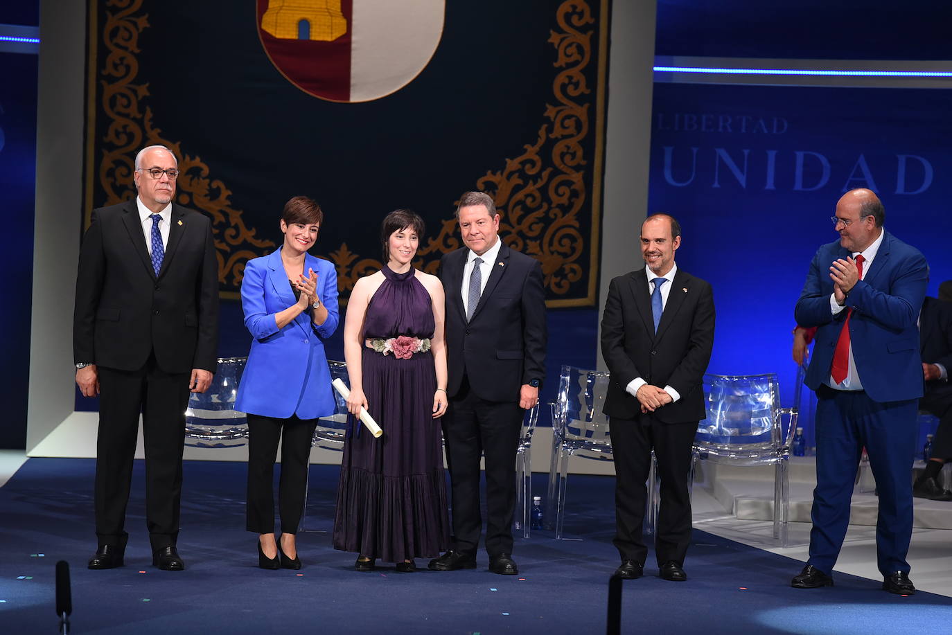 Todas las imágenes de los galardonados en el acto institucional del Día de Castilla-La Mancha en Manzanares