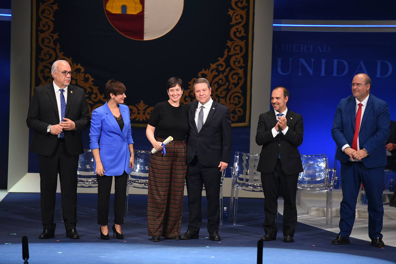 Todas las imágenes de los galardonados en el acto institucional del Día de Castilla-La Mancha en Manzanares
