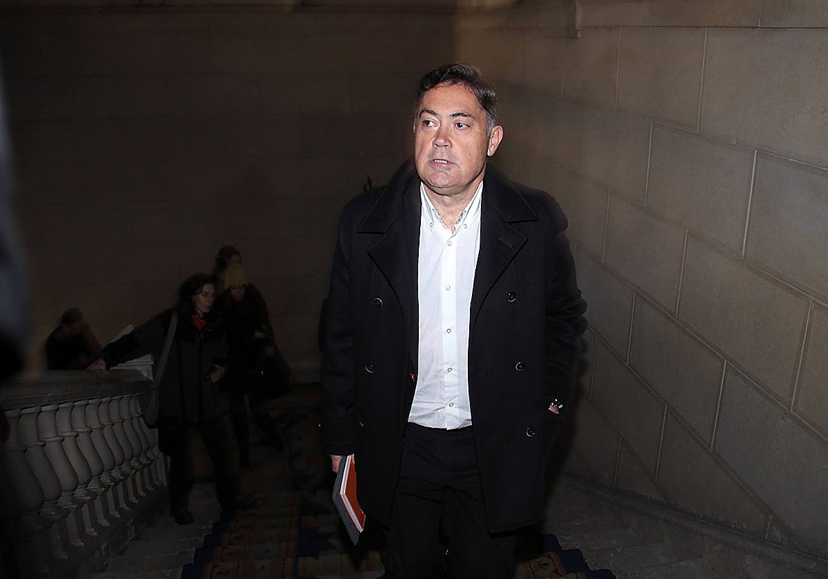 El expresidente de la Diputación de León Marcos Martínez, en una foto de archivo