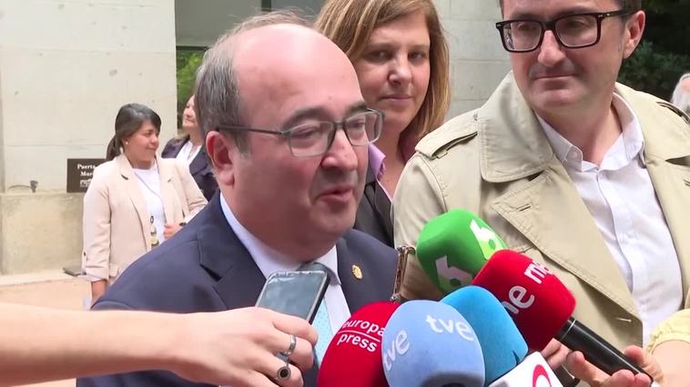 Iceta asegura que Calviño "estará en el proyecto que está desarrollando el Gobierno"