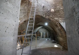 Una obra saca a la luz en Córdoba restos medievales del antiguo convento de San Pablo