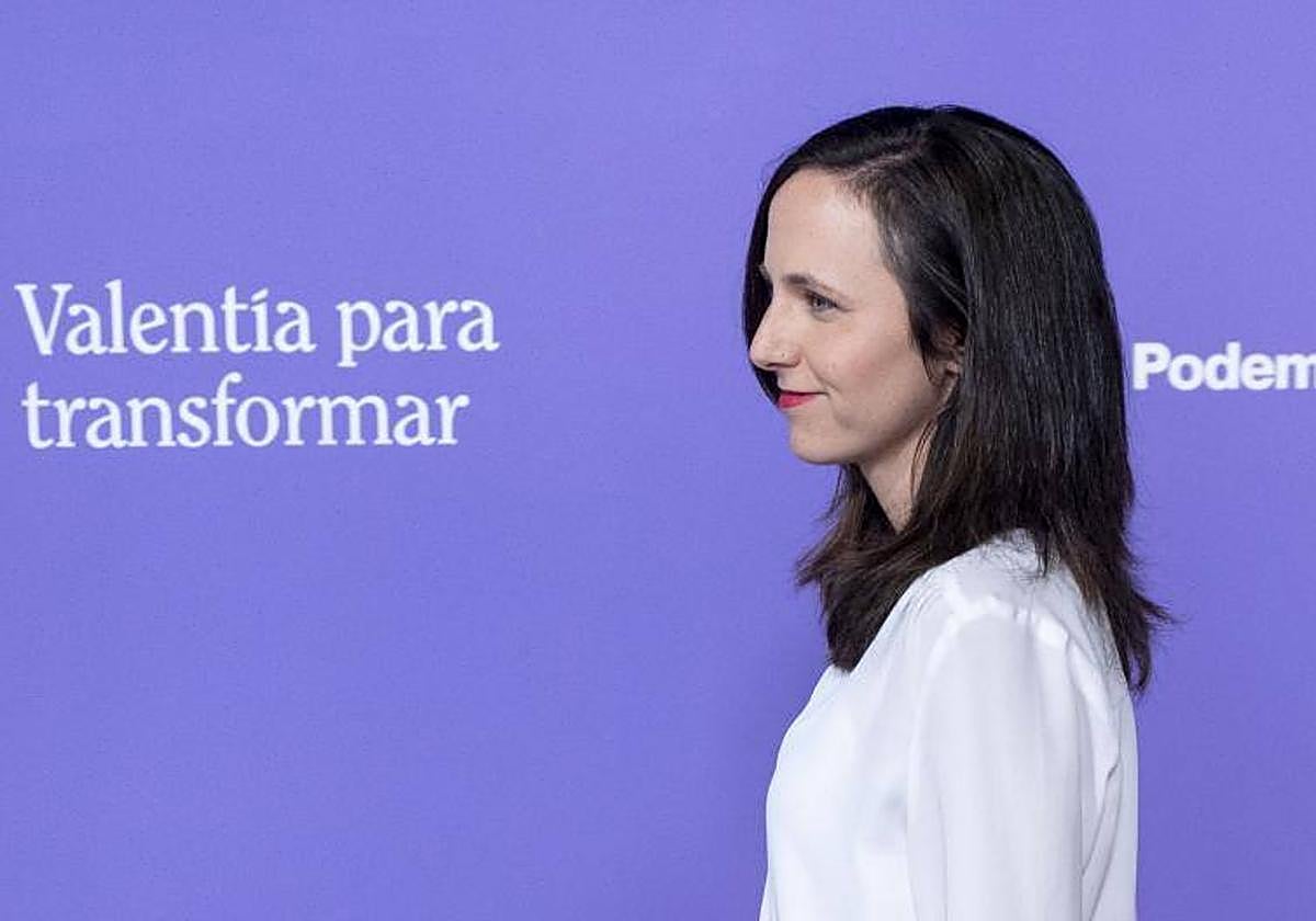 La secretaria general de Podemos, Ione Belarra