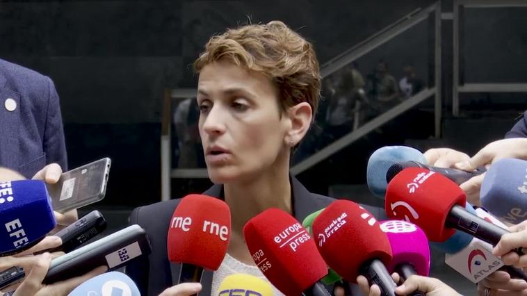 Chivite descarta un acuerdo de gobierno con Bildu y apuesta por Geroa Bai y Contigo Navarra