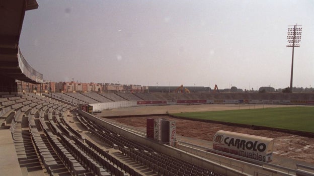 Vista del estadio en el estado anterior a 2002