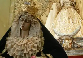 Los jóvenes de las Penas de Santiago procesionarán a la Virgen de la Concepción en su Desamparo de Córdoba