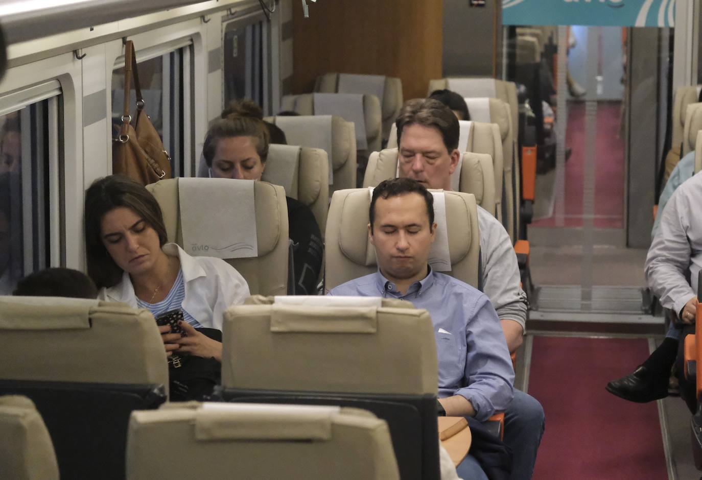 El viaje inaugural de Avlo desde Córdoba, en imágenes