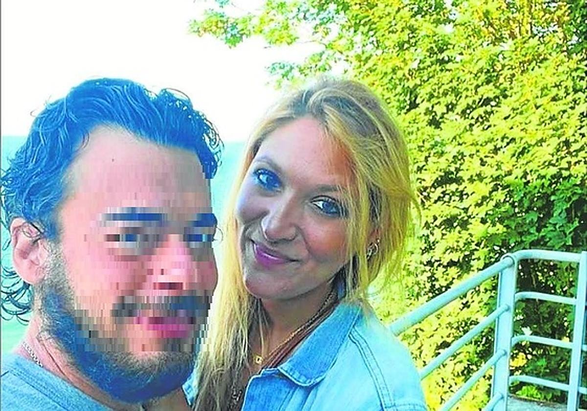 Maialen con Jaime R., su presunto asesino