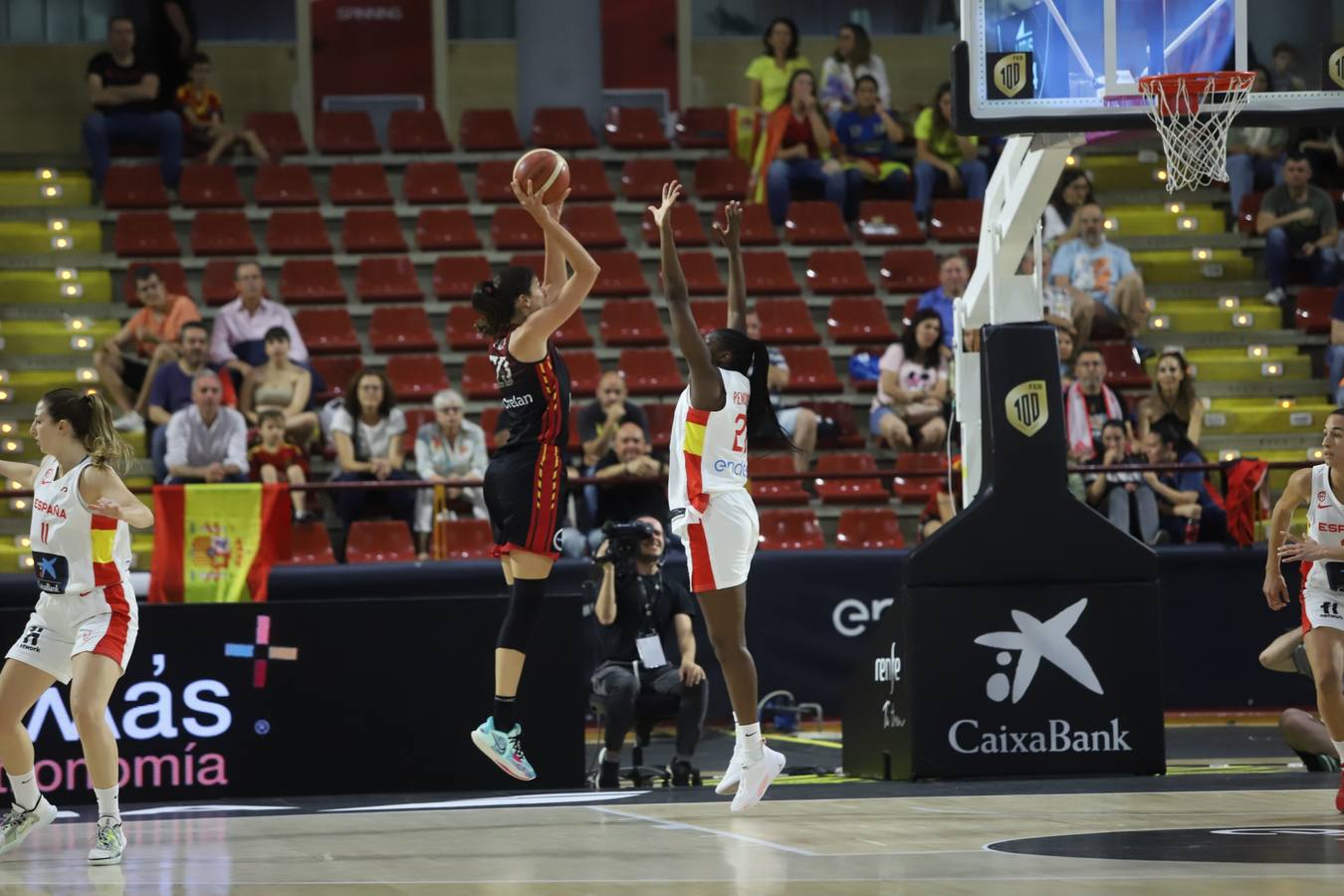 El España - Bélgica disputado este domingo en Córdoba, en imágenes